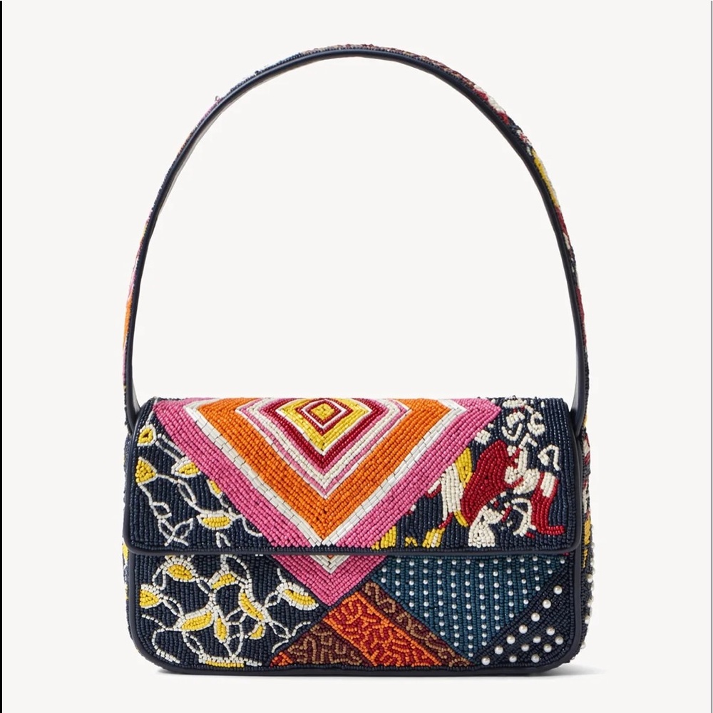 BNWT Staud beaded Tommy bag